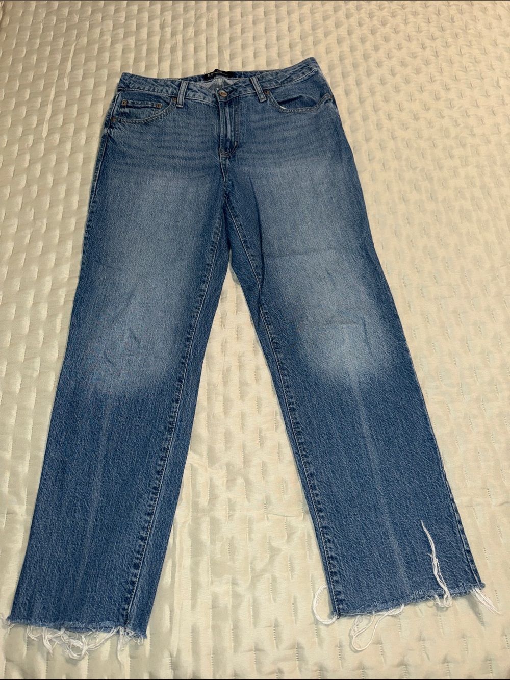 Gap slim Boyfriend Straight-Leg Blue Women's Jeans 28R